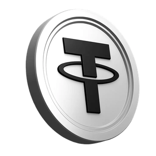 Imagem mostrando a moeda Tether USDT na secção de informações da plataforma